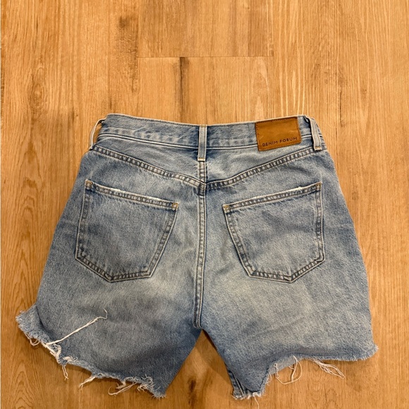 Denim Forum Arlo 50z High Rise Thigh Shorts Size 26 - Picture 3 of 4